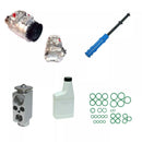 AC Compressor Kit Compatible With BMW 525i 525xi 528i 528xi 530i M5 M6 OEM 7SEU16C KT391-1