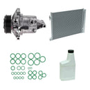 KTC899 A/C Compressor & Condenser Fits Nissan Kicks 17-23 Versa 2020-2023 OEM CR08