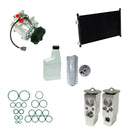 A/C Compressor and Condenser Kit Compatible With Honda Civic 02-05 1.7L OEM TRS090 KTC613