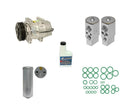 A/C Compressor Kit Compatible With Volvo S80 V70 "With Rear Heat Switch" DKS17CH KT648-1