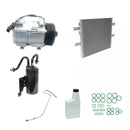 AC Compressor & Condenser Kit Compatible With Dodge Ram 2500 3500 2006 OEM HS18 KTC182-3