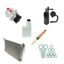 A/C Compressor & Condenser Kit Compatible With Ford Crown Victoria Grand Marquis KTC588