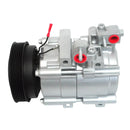 A/C Compressor and Condenser Kit Compatible With Hyundai Santa Fe 01-06 2.7L HS18 KTC183