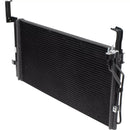 A/C Compressor and Condenser Kit Compatible With Hyundai Santa Fe 01-06 2.7L HS18 KTC183