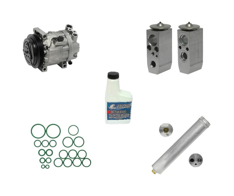 A/C Compressor Kit Compatible With Infiniti FX35 2008 V6 3.5L OEM CWE618 KT436-1