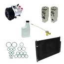 A/C Compressor & Condenser Kit Compatible With Acura MDX 2007-2013 OEM 10SR17C KTC7334-1
