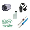 A/C Compressor Kit Compatible With Ford Bronco F150 F250 F350 1989 OEM FS10 KT124-3