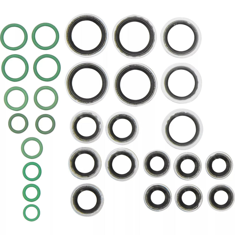 A/C Compressor & Condenser Kit Compatible With Escalade Tahoe Yukon OEM 10S20F KTC363-1