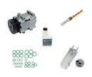 A/C Compressor Kit Compatible With Ford Freestar Mercury Monterey 2004-2007 OEM FS10 KT157