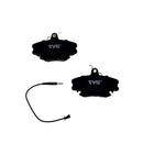 825-F051-MS Front Brake Pads for 2008-2010 Nissan Aprio w/shims Semi-Metallic