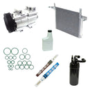 A/C Compressor and Condenser Kit Compatible With Mazda Navajo 92-94 OEM FS10 KTC132