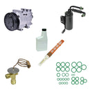 A/C Compressor Kit Compatible With Ford E150 E250 E350 1992-1993 OEM FS10 PV6 KT120