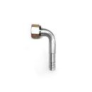 CLIMAPARTS Fitting 90 Degrees Female Standard Aluminum O-Ring