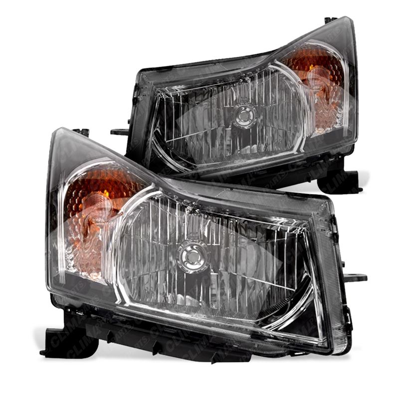 Headlight Assembly Passenger and Driver Sides for 2012 - 2015 Chevrolet Cruze