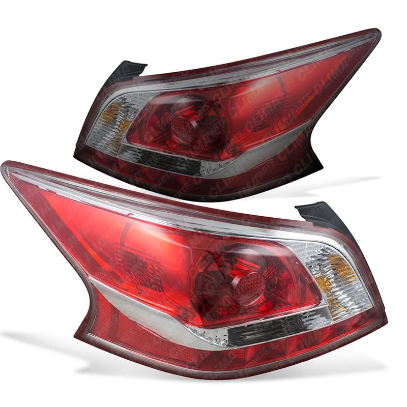 Tail Light Assembly Passenger and Driver Sides for 2014 - 2015 Nissan Altima