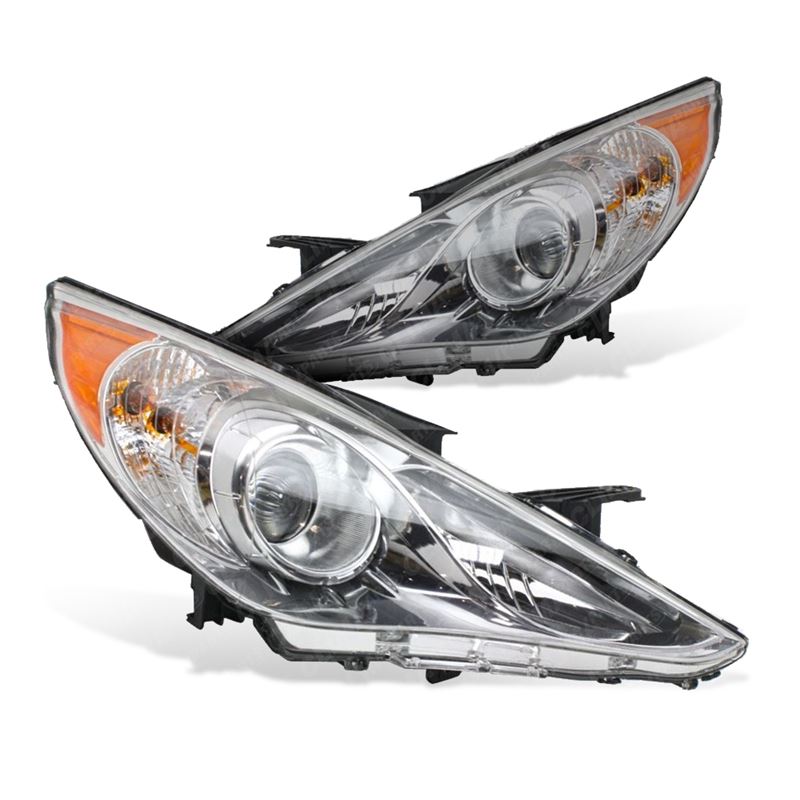 Headlight Assembly Right and Left Sides for 2011-2014 Hyundai Sonata