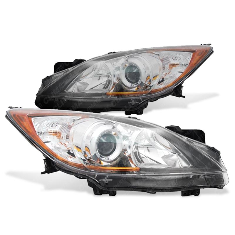 Headlight Assembly Right and Left Sides for Mazda 3