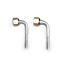 FIT105-FIT115 AC Fitting 90 Degree KIT Female Standard Aluminum O-Ring Hose size #6 and #8