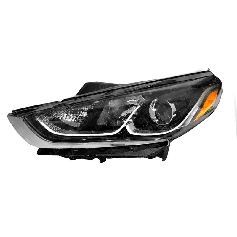 20-16160-00 Headlight Assembly Halogen Driver Side for 18-19 Hyundai Sonata