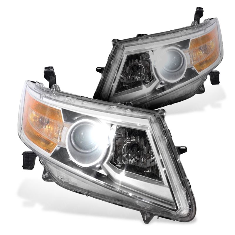 Headlight Assembly Passenger and Driver Sides for 2011-2013 Honda Odyssey
