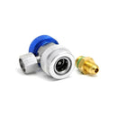 CLIMAPARTS Low Quick Coupler R-134 Adapter For Manifold Gauges ADU107