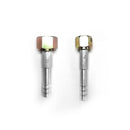 FIT104-FIT112 AC A/C Fitting Straight KIT Female Standard Aluminum O-Ring Hose size #6 and #8