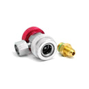 CLIMAPARTS ADU106 High Quick Coupler R-134 Adapter For Manifold Gauges