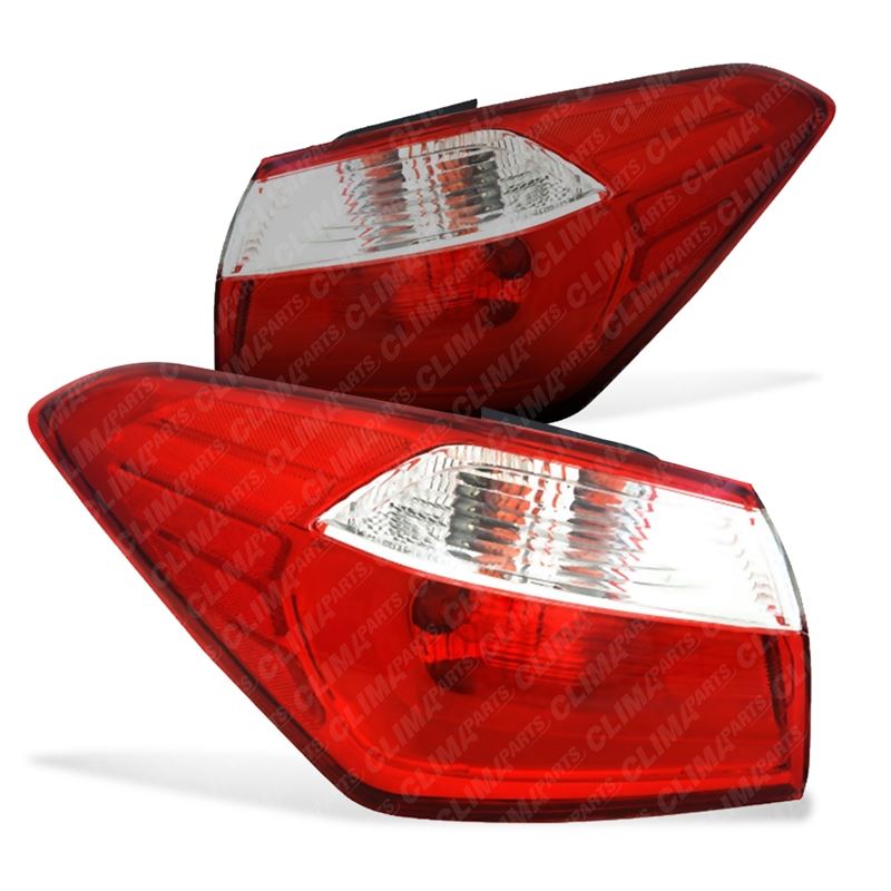 TYC Tail Light Assembly Right and Left Sides for 2014-2016 Kia Forte RH & LH