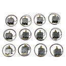 TEU104-12 A/C Switch Universal Thermostatic Rotary Switch w/ Copper Capillary Tube, 12 Pack