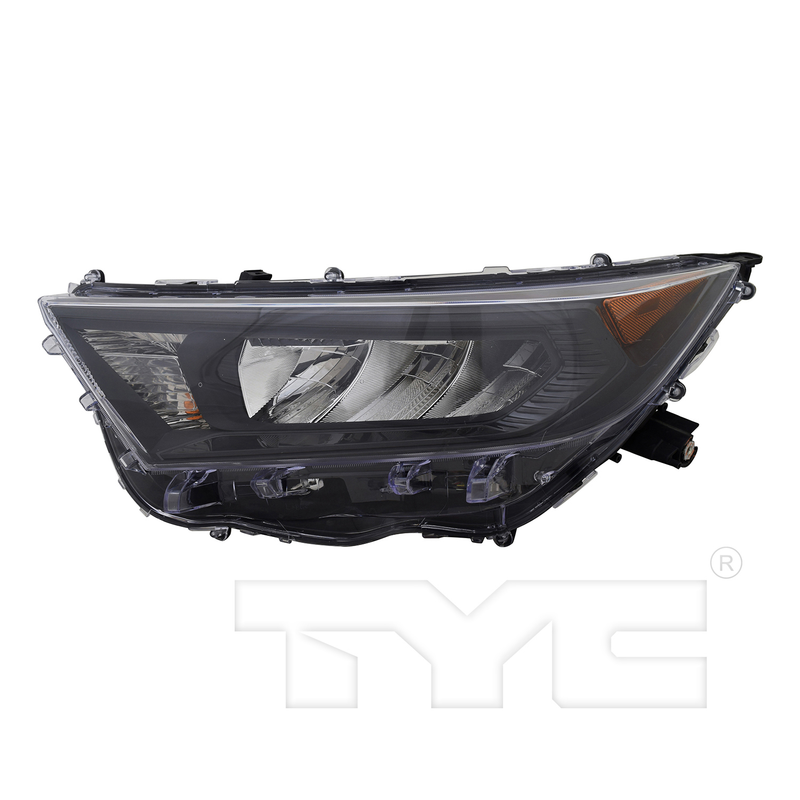 20-16956-90 Headlight Left Driver Side for 2019-2021 Toyota RAV4 Black LH